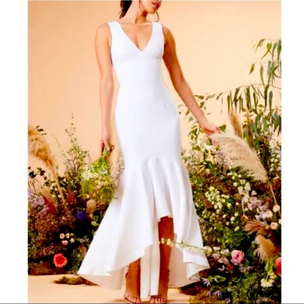 NWOT Dress the population gown